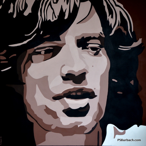 Mick Jagger - 36x36