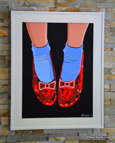 Ruby Slippers - 18x24
